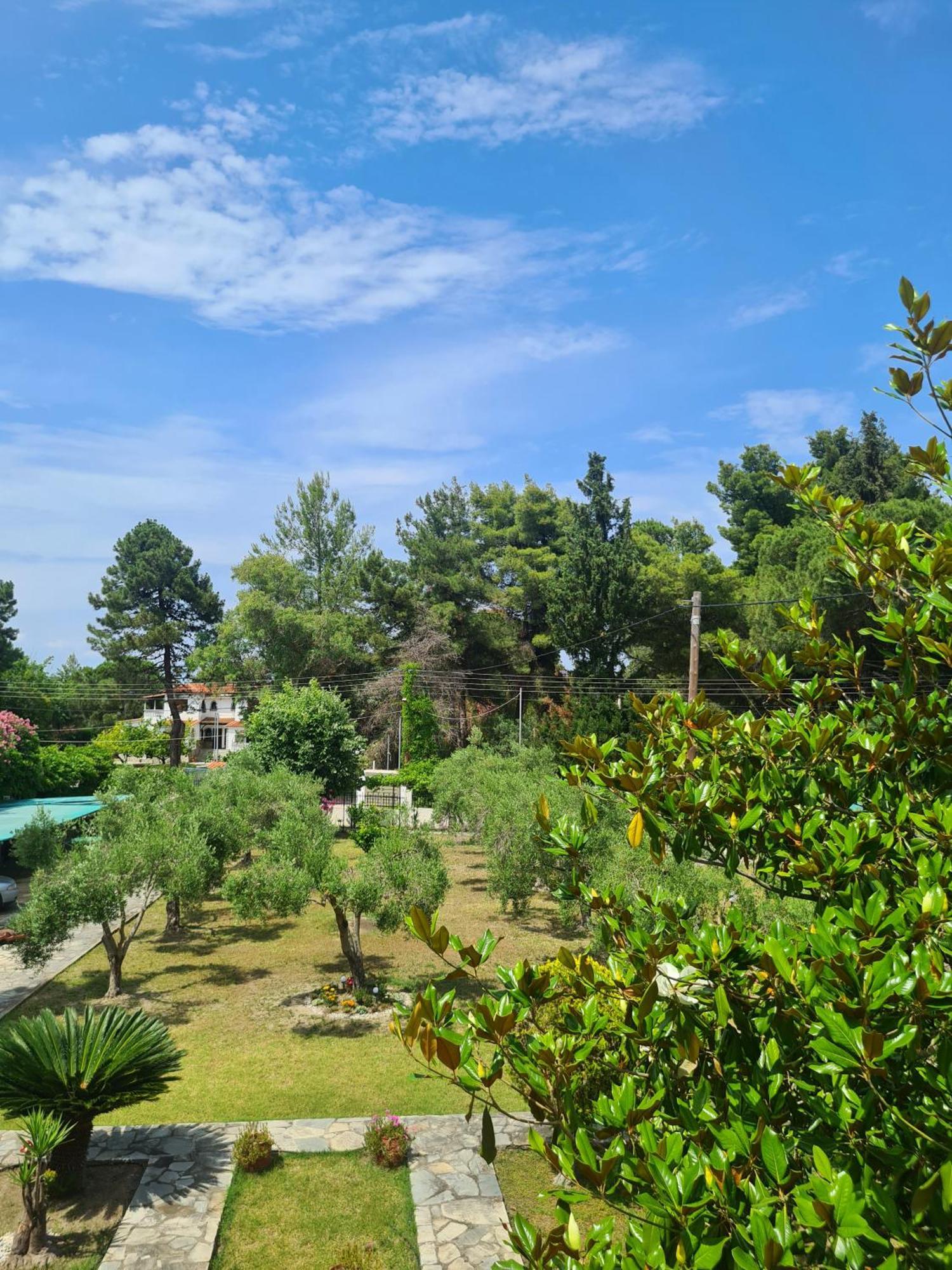 GeoVilla Green & Blue - Pefkochori Esterno foto